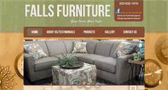 Desktop Screenshot of fallsfurnituremn.com